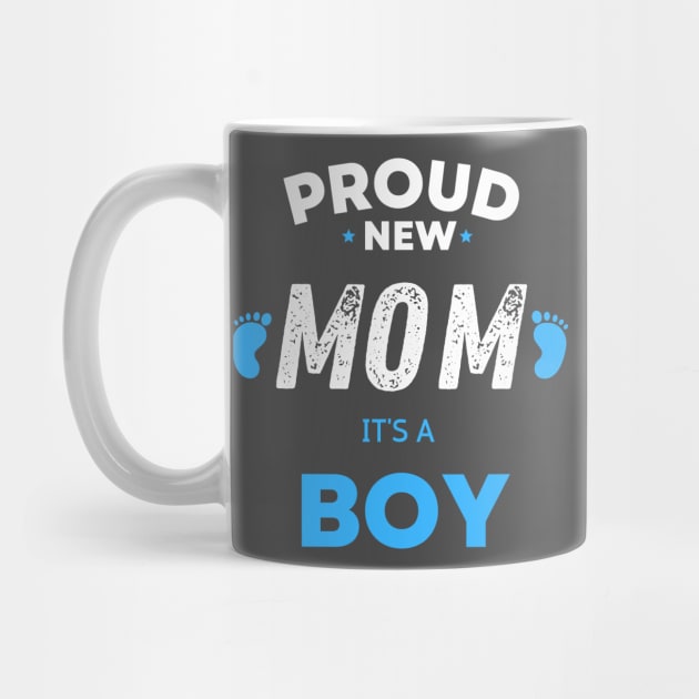 proud new mom its a boy shirt "  Its A Boy Pregnancy  " Neowestvale, little one,newborn ( mom to be gift ) by Maroon55